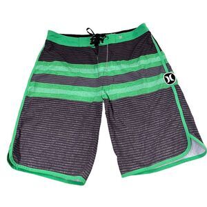 Hurley men’s board shorts with tie waist and no lining size 34